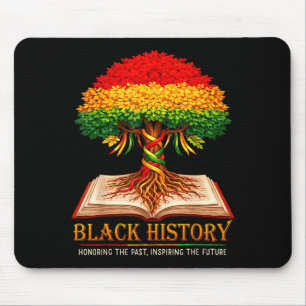 Black history month honouring past inspiring futur mouse pad