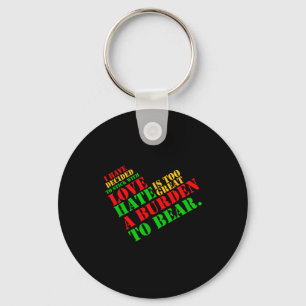 Black history month i decided historical quote key ring