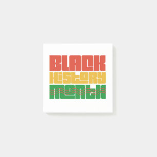 Black History Month It's More Than Just A Month Post-it Notes