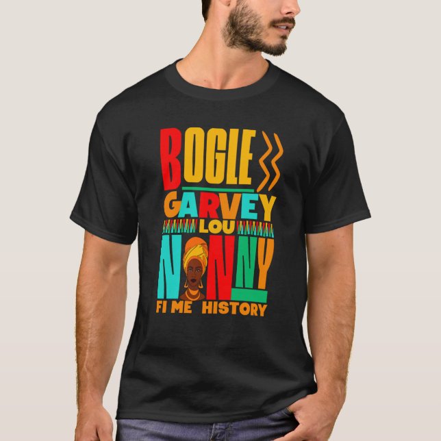 Black History Month Jamaican Pride T-Shirt (Front)