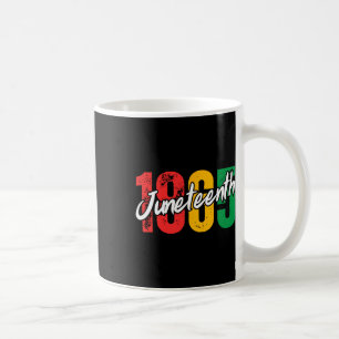 Black History Month Juneteenth 1865 African Men Wo Coffee Mug