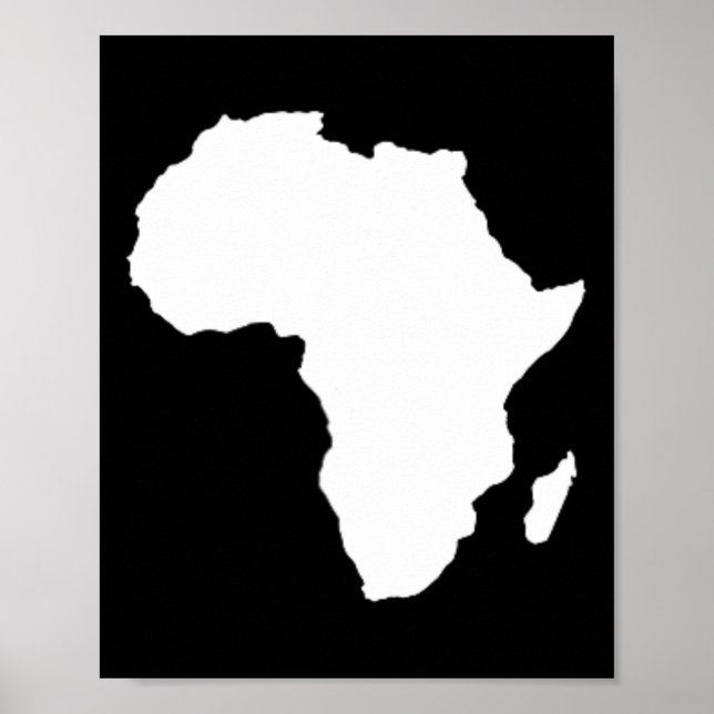 Black History Month Juneteenth Subtle Africa  Poster (Front)