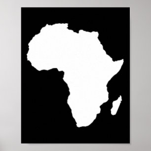 Black History Month Juneteenth Subtle Africa Poster