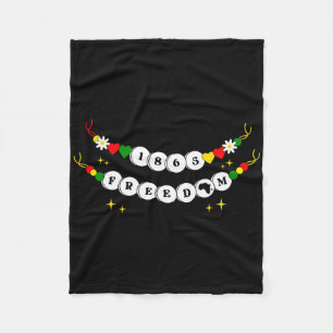 Black History Month Juneteenth Women Friendship Br Fleece Blanket
