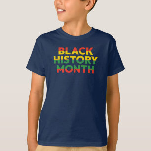 Black History Month Kids T-Shirt