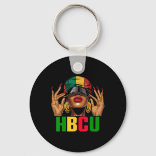 Black History Month Kids Youth Gift Shirts Black H Key Ring