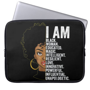 Black History Month Laptop Sleeve
