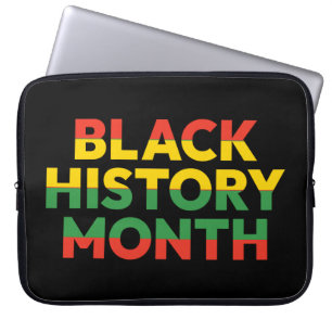 Black History Month Laptop Sleeve 15 inch