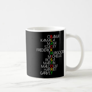 Black History Month Leaders Shirt Men Women Boys G Coffee Mug