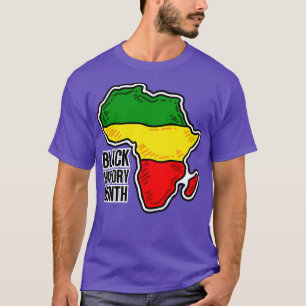 Black history month map 10 T-Shirt