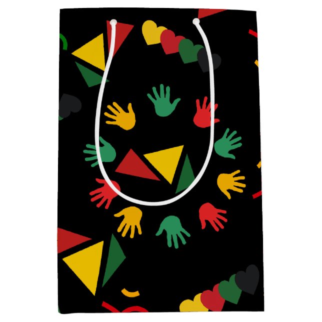 Black History Month Medium Gift Bag (Front)