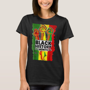Black History Month Melanin Afro African Pride Men T-Shirt