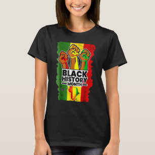 Black History Month Melanin Afro African Pride Men T-Shirt
