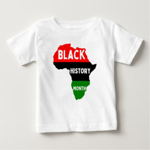 Black History Month Melanin Boys Girls Kids Baby T-Shirt