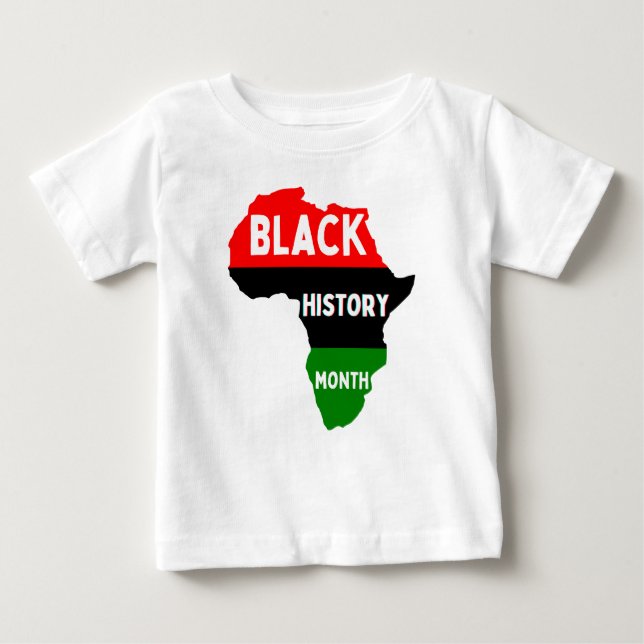 Black History Month Melanin Boys Girls Kids Baby T-Shirt (Front)