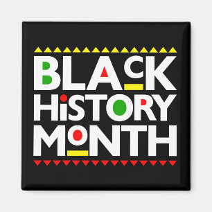 Black History Month Melanin King Queen Bruh Sista Magnet
