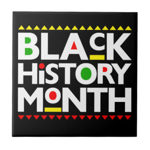 Black History Month Melanin King Queen Sista Bruh Ceramic Tile