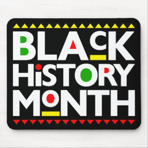 Black History Month Melanin King Queen Sista Bruh Mouse Pad