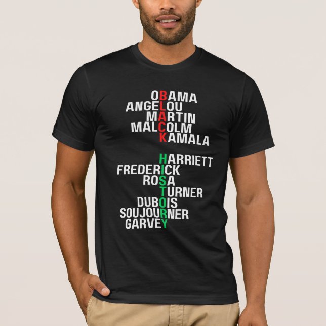Black History Month Melanin King Queen Sista Bruh T-Shirt (Front)