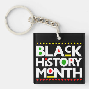 Black History Month Melanin Men Women Girls & Boys Key Ring