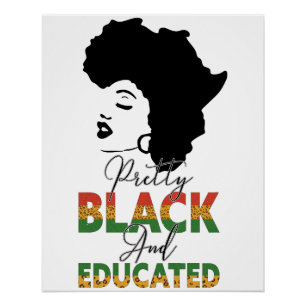 Black History Month Melanin Men Women Kids Poster