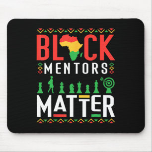 Black History Month Mentors Problem African Americ Mouse Pad
