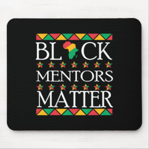 Black History Month Mentors Problem African Americ Mouse Pad
