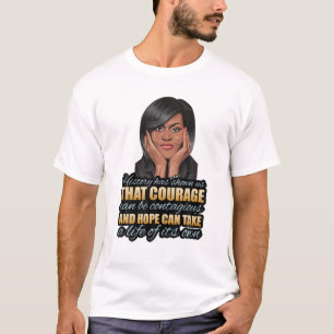 Black History Month Michelle Obama President's Day T-Shirt