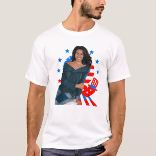 Black History Month Michelle Obama President's Day T-Shirt