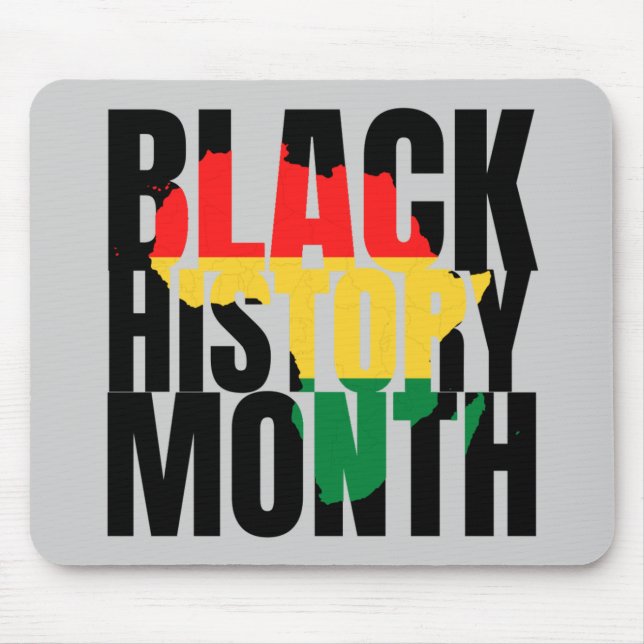 Black History Month Mouse Pad (Front)