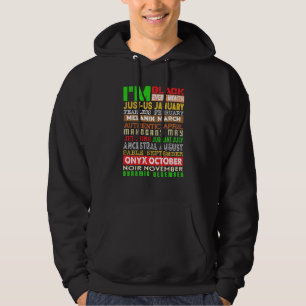 Black History Month One Month Cant Hold Our Histor Hoodie
