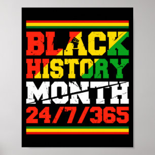 Black History Month One Month Cant Hold Our Histor Poster