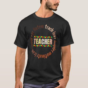 Black History Month pajama Afro African Tee Melani