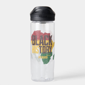 Black History Month Pan-African for students Water Bottle