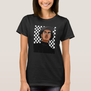 Black History Month Panther Party 1966 Checkerboar T-Shirt