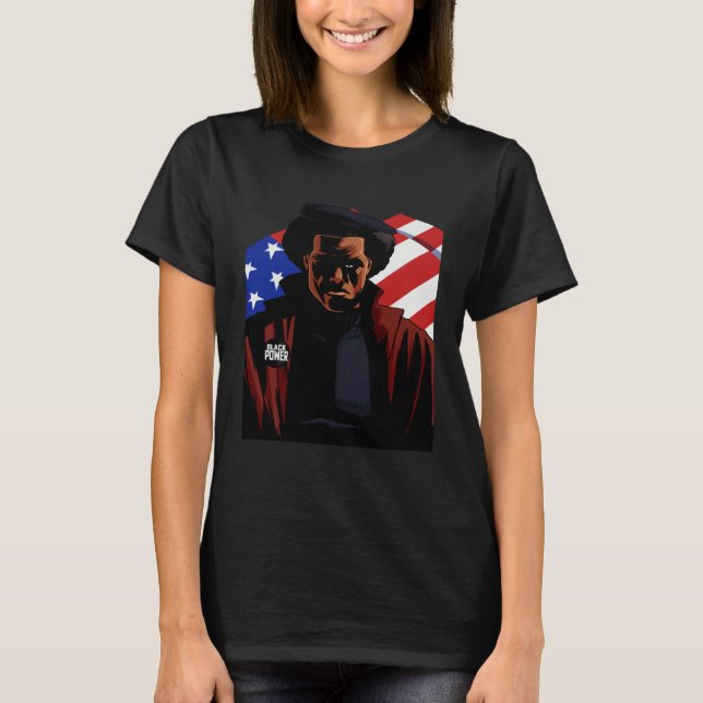 Black History Month Panther Party T-Shirt (Front)