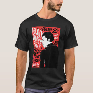 Black History Month Panther Power Pop Art T-Shirt