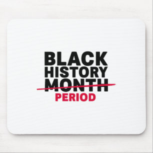 Black History Month Period African American Men Wo Mouse Pad