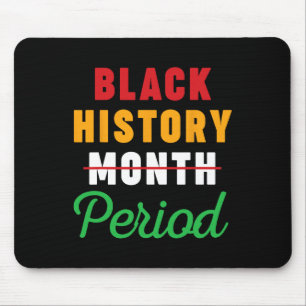 Black History Month Period African American Women  Mouse Pad