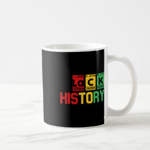 Black History Month Periodic Element Table African Coffee Mug