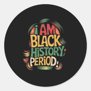 Black History Month Periodt Sticker