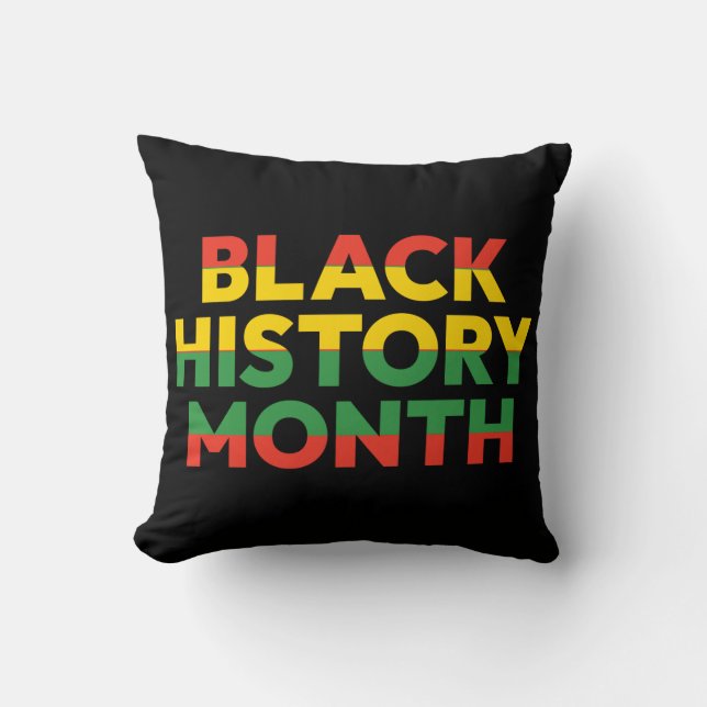 Black History Month Pillow (Front)