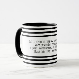 Black History Month Poem Mug