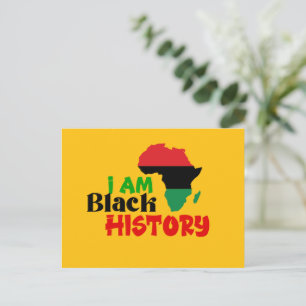 Black History Month Postcard