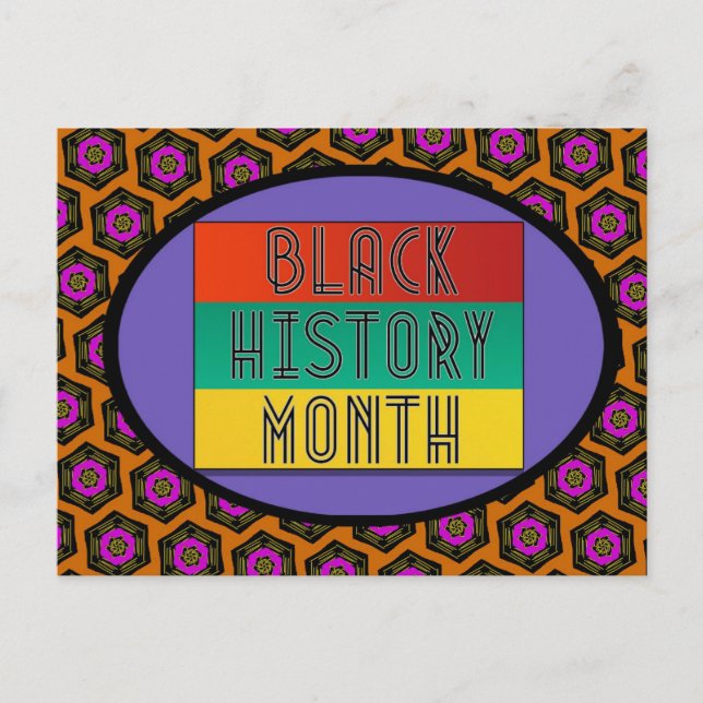 Black History Month Postcard (Front)
