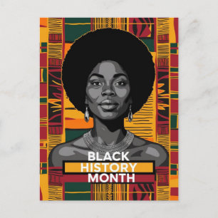 Black History Month Postcard
