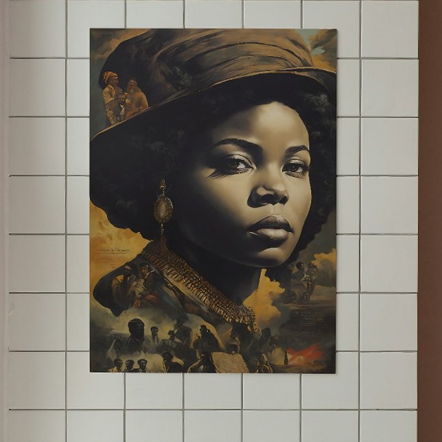 Black History Month Poster (black history month poster 2024, black history month posters, poster about black history month, blac)