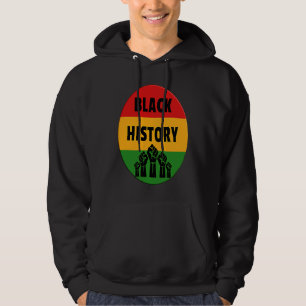 Black History Month Power Fist Group Hoodie