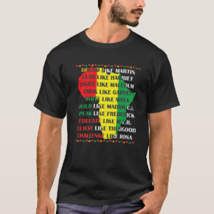 Black History Month Pride African America Proud Af T-Shirt
