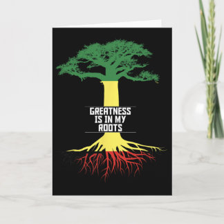 Black History Month Pride African American History Card